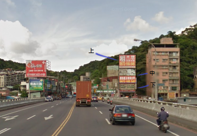 屋主自租-過港路大看板-中
